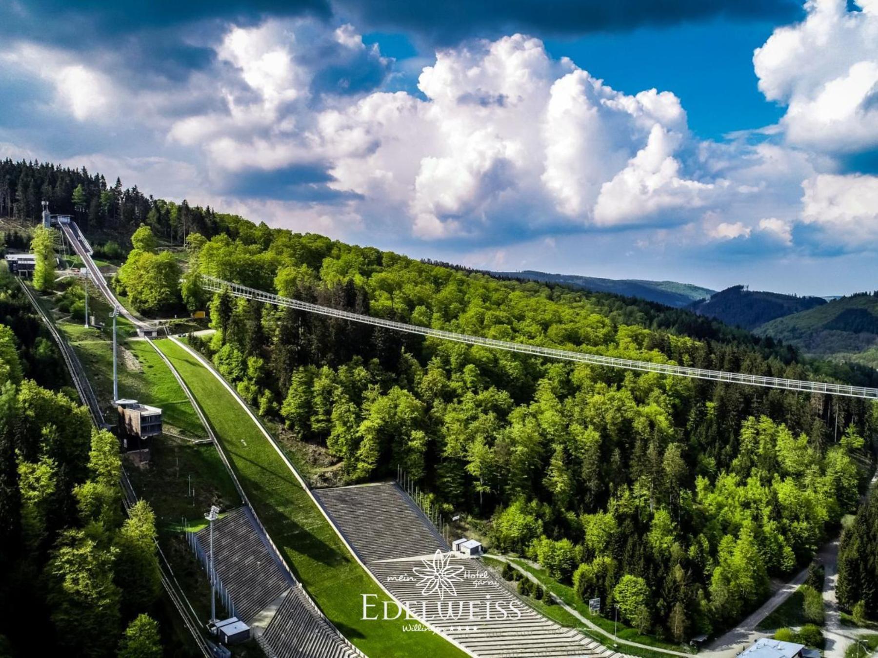 Hotel & Ferienappartements Edelweiss Willingen (Upland) Exterior foto